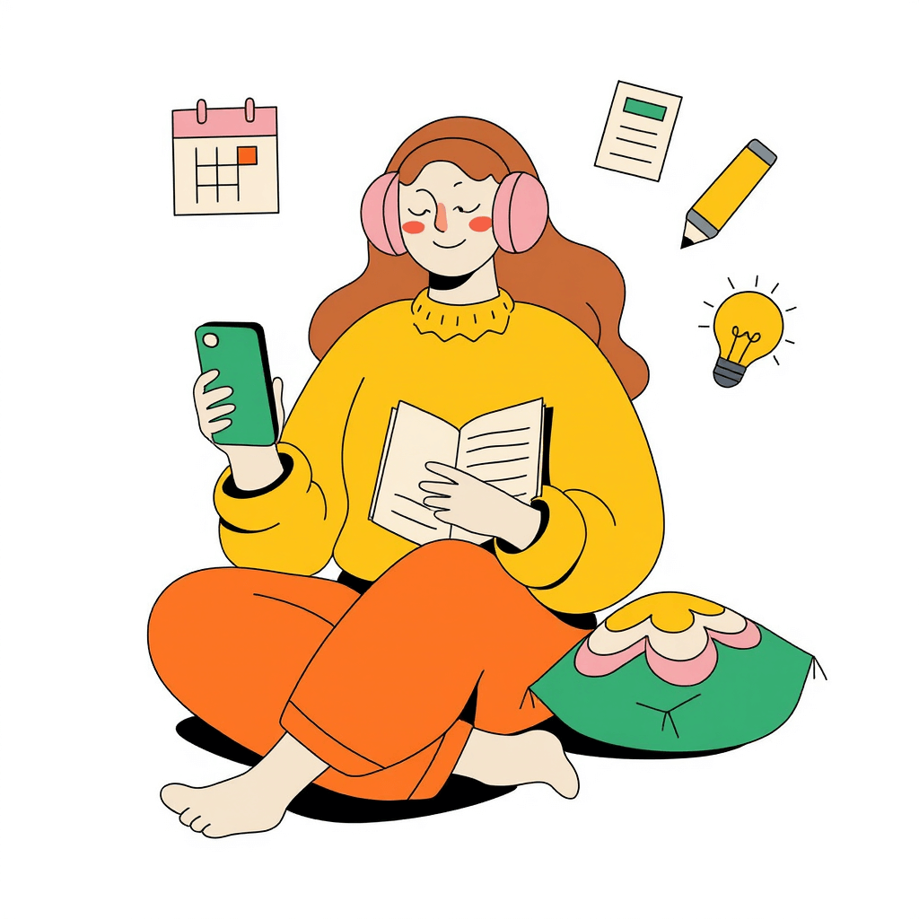 Plan Eine Kursleiterin bespricht einen Plan mit Teilnehmern. Fokus auf Vorbereitung und maßgeschneiderte Planung.